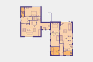 Nr. 1 rechts op plattegrond